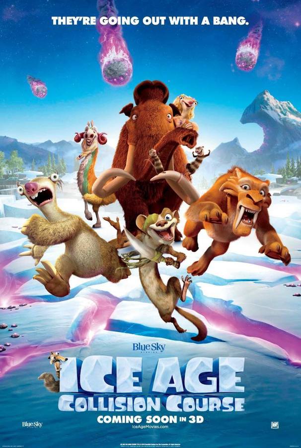 Doble sesión de cine infantil con la proyección de 'Ice Age: el gran cataclismo'