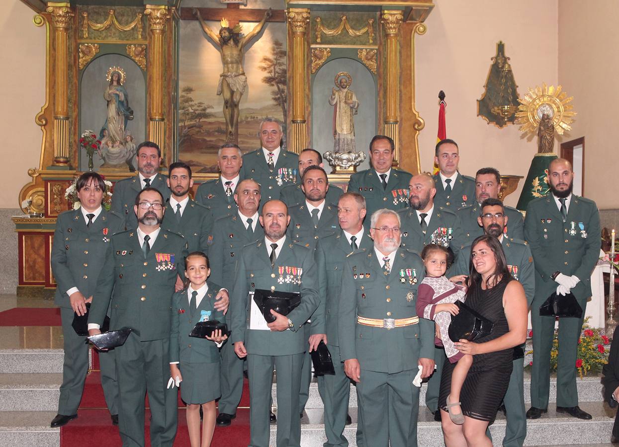 La Guardia Civil celebró la fiesta de su patrona la Virgen del Pilar