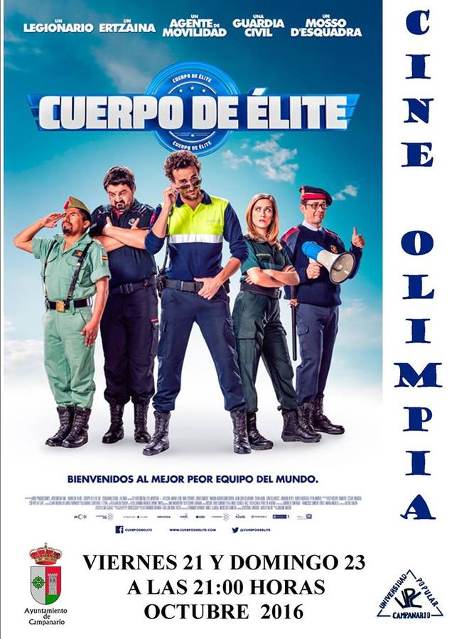 Doble sesión de cine este fin de semana con 'Cuerpo de élite'