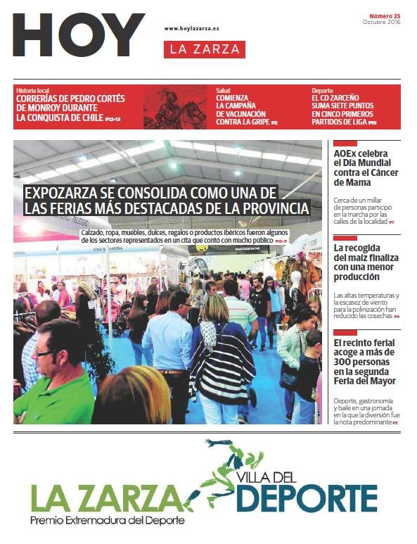 Este viernes sale el periódico de octubre