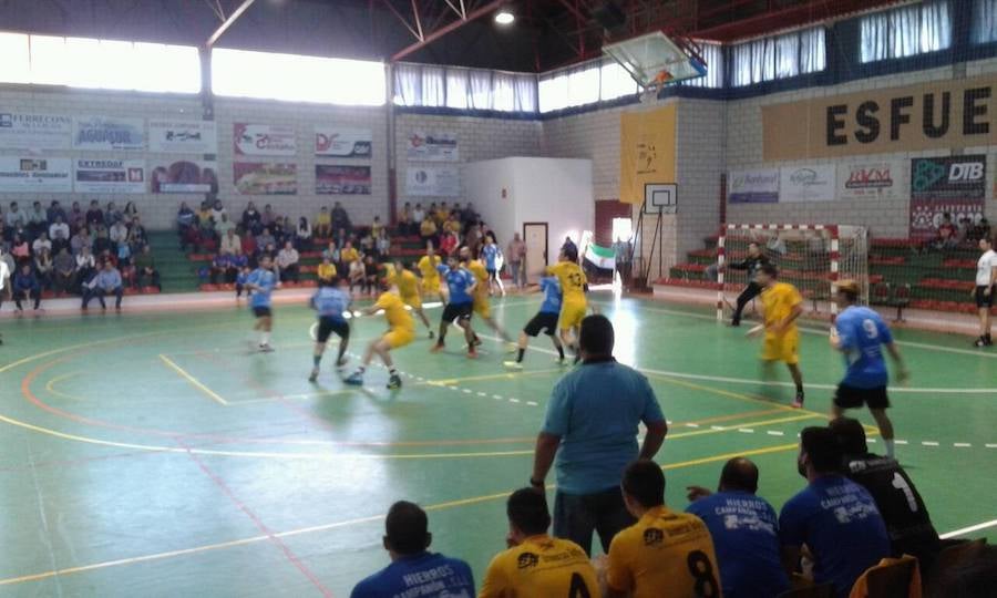 El Cafetería Europa se vino de vacío de Aguilar de la Frontera, donde perdió por 19-18 (12-10)