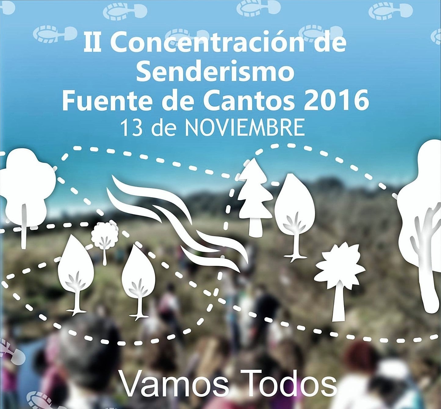 La II Concentración de Senderismo contará con recorridos para todas las edades