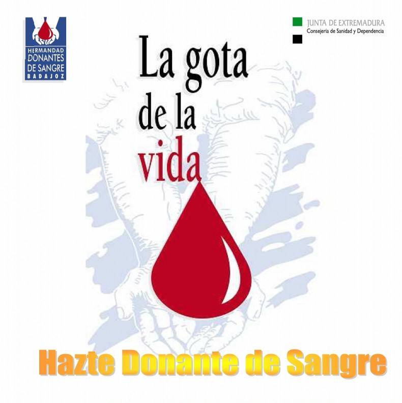 La Hermandad de Donantes de Sangre estará en la localidad el 12 de noviembre