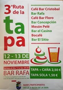Puebla acogerá su "Tercera Ruta de la Tapa"