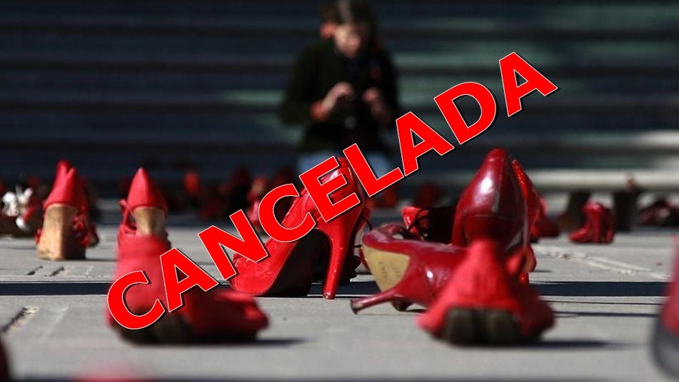 Cancelada la actividad ‘Zapatos Rojos’