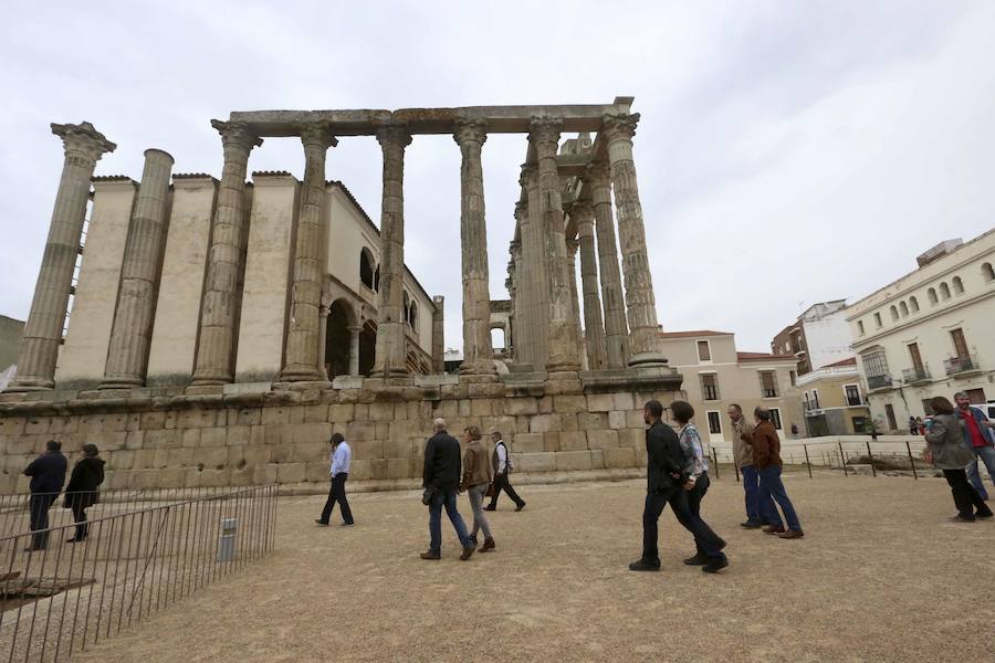 La recuperación del Templo de Diana, finalista en la Bienal de Restauración del Patrimonio
