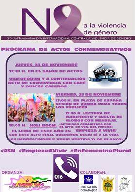La Asociación de Mujeres presenta el programa de actos para el 25 de noviembre