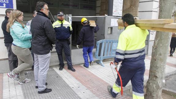 Autorizan el regreso de los vecinos al edificio de Virgen de la Montaña