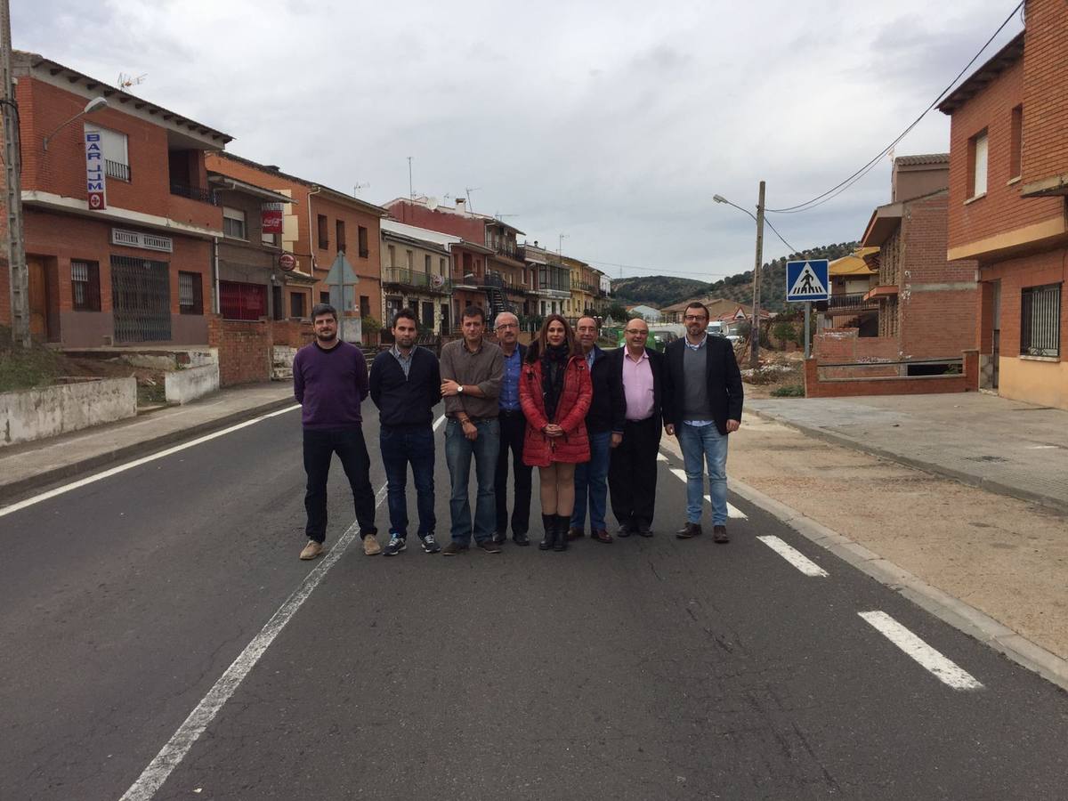 Manuela Rubio representa a Herrera del Duque en la reunión de la plataforma afectados por el trazado de la N-430
