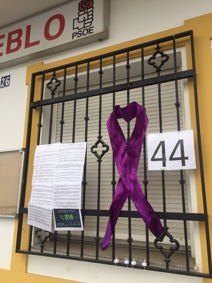Los socialistas conmemoran el Día Internacional Contra la Violencia de Género