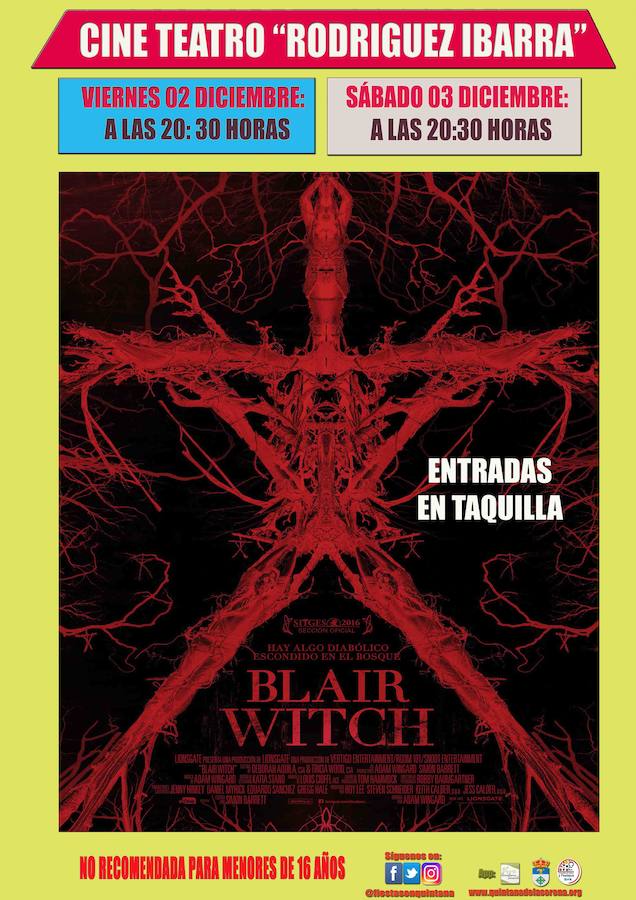 La película ‘Blair Withc’ el viernes y sábado en la cartelera del cine Rodríguez Ibarra