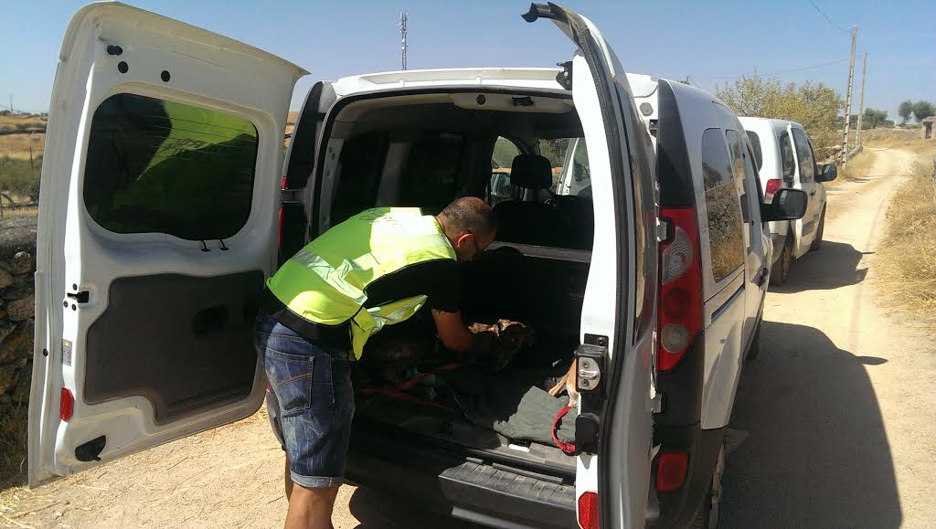 El equipo ROCA, salvaguarda de las explotaciones agrícolas y ganaderas