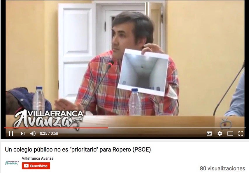 Villafranca Avanza aclara su opinión en relación a la consideración del colegio Rodríguez Cruz como "no prioritario" por parte del Ayuntamiento