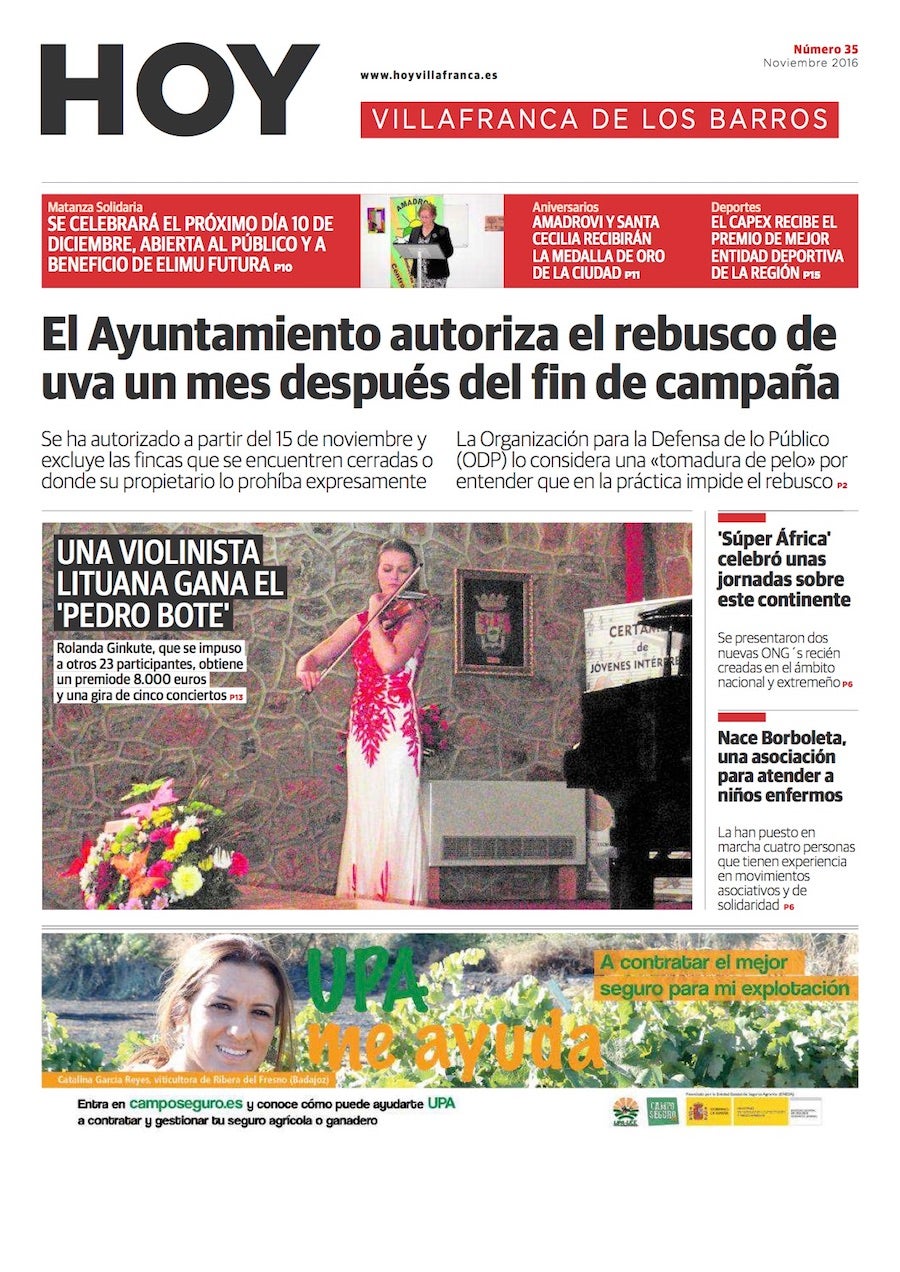 HOYVILLAFRANCA celebra su tercer aniversario con su presencia en la muestra empresarial Expobarros