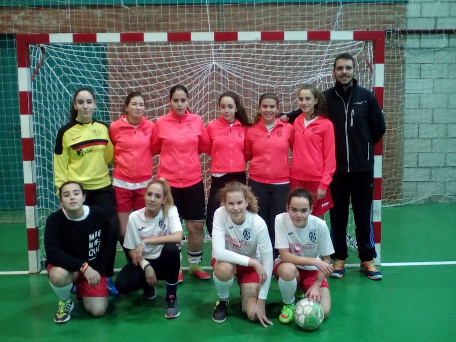 Buena actuación del equipo femenino de fútbol sala