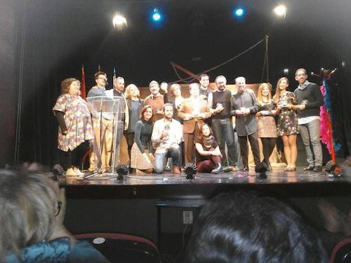 El grupo de teatro Espaciotrece, premio a la mejor dirección en el certamen de teatro Villa del Álamo (Madrid)