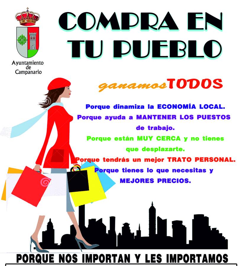 Un total de 41 establecimientos participan en la campaña 'Compra en tu pueblo'
