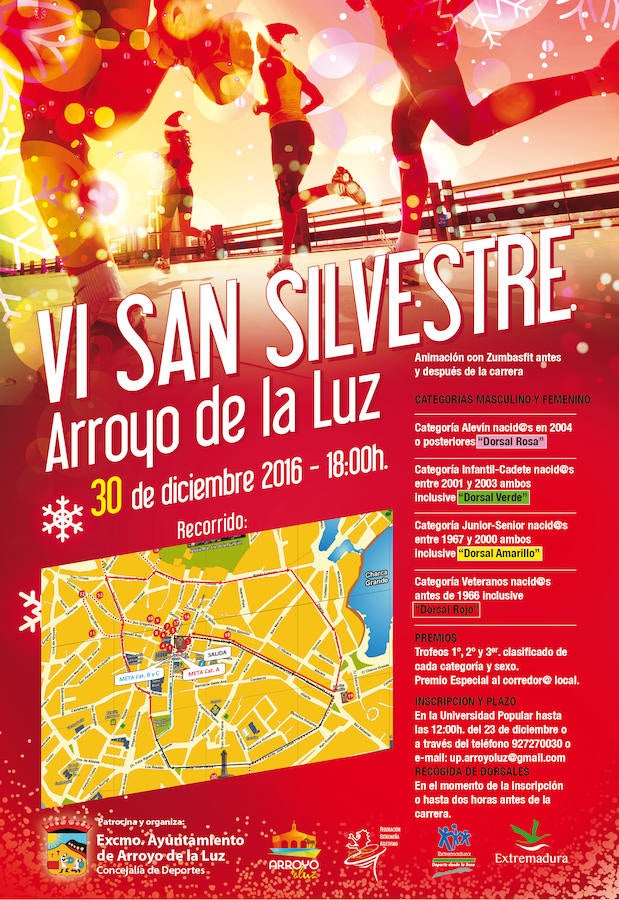 Abierto el plazo para participar en la San Silvestre 2016