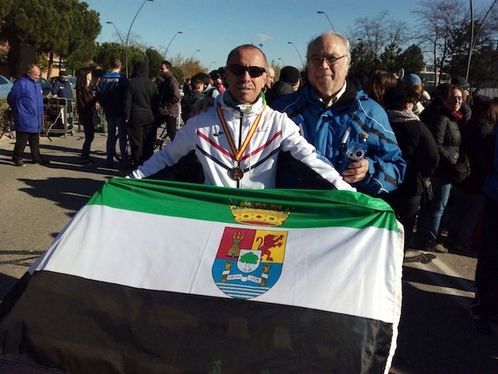 Miguel Periáñez, campeón de España veterano de marcha