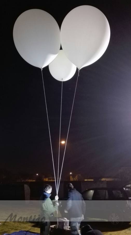 Montijo, escenario para el lanzamiento de un globo estratosférico para grabar la "lluvia de estrellas Gemínidas"