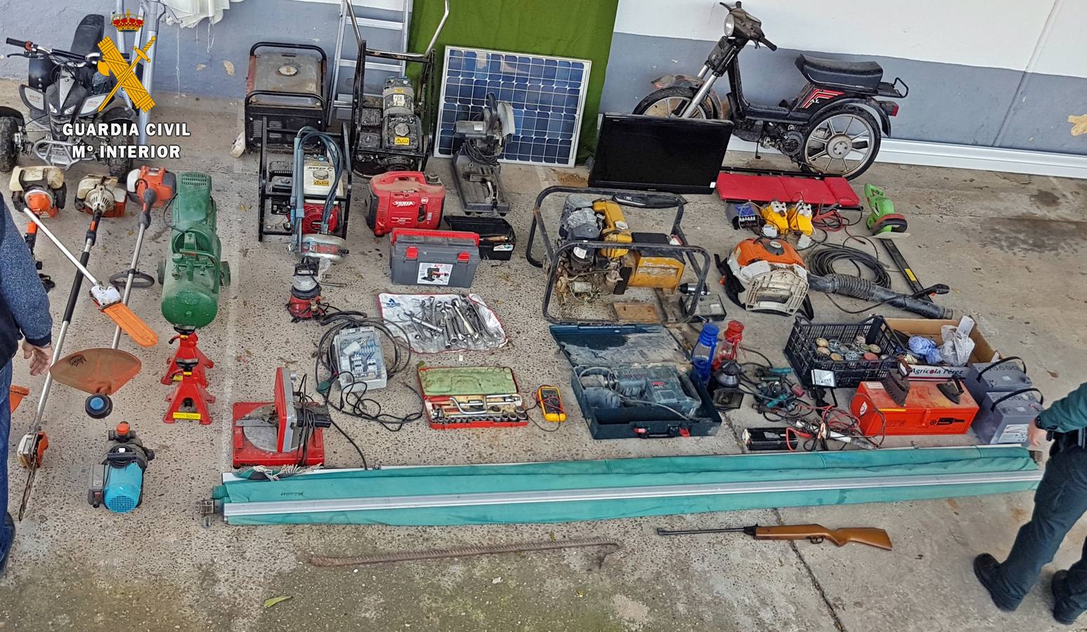 Detenido el presunto autor de más de una decena de robos en casas de campo y fincas de La Serena