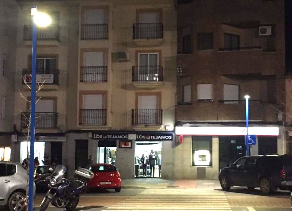 Coria cuenta con un nuevo sistema de iluminación para los pasos de peatones