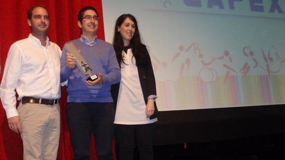 El CAPEX recibe el premio al mejor club del año en la V Gala del Deporte de Villafranca