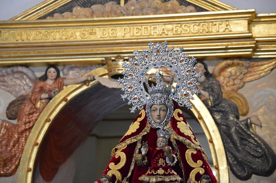 La imagen de la Virgen de Piedraescrita será restaurada