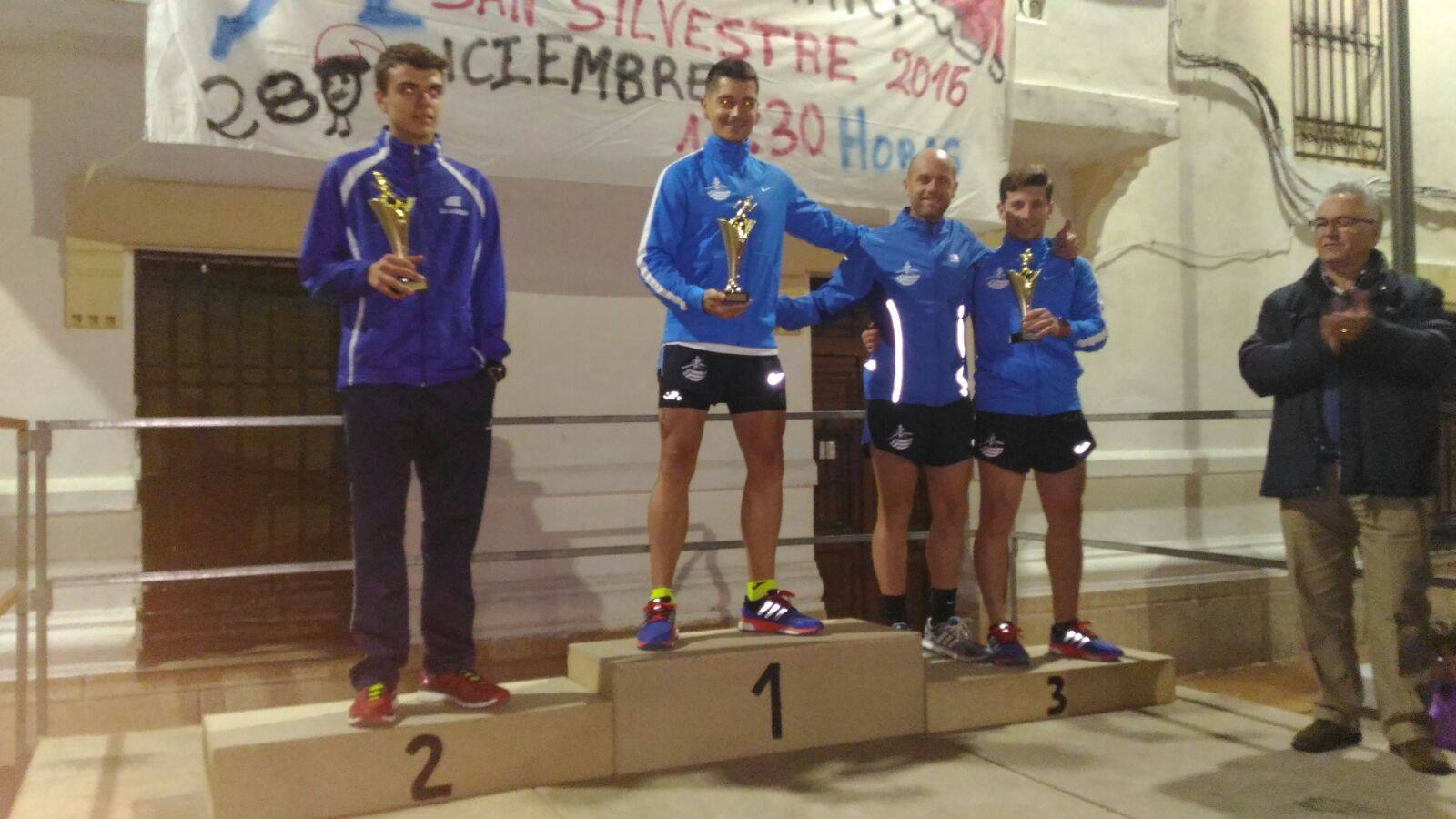 Javi Calderón también gana la San Silvestre de Casas de Don Pedro
