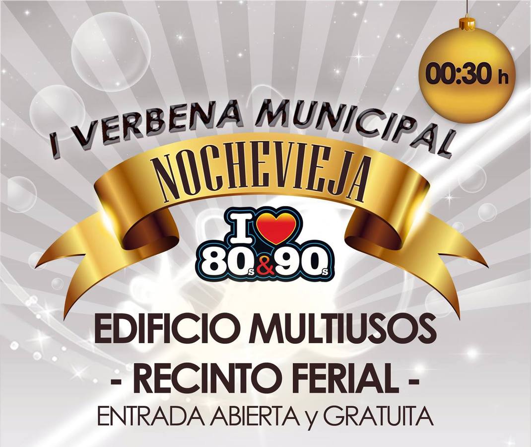 El recinto ferial albergará la fiesta de fin de año en Nochevieja
