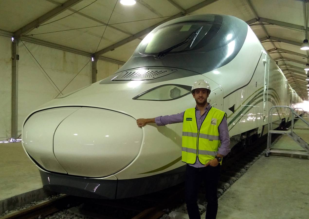 Zarceños por el mundo: Felipe Gil Rodríguez, ingeniero en la construcción del AVE en Arabia Saudí