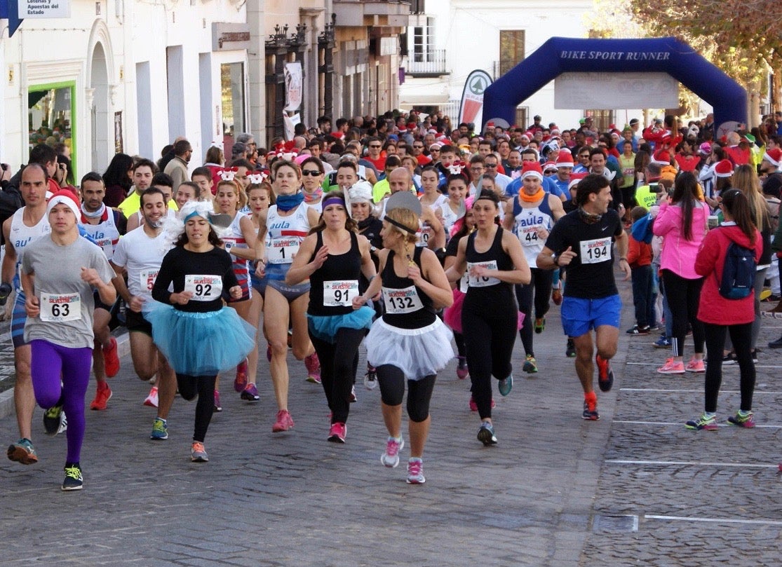 Unos 630 participantes en la IV San Sivestre solidaria de Villafranca