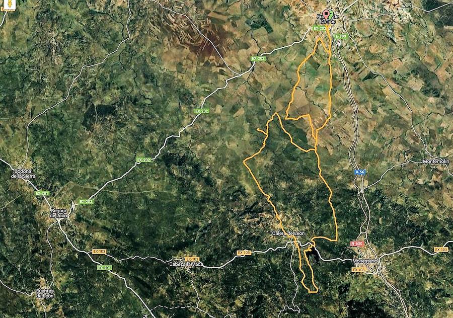 El club ciclista Zurbarán organiza la III Ruta BTT Fuentecanto Bike