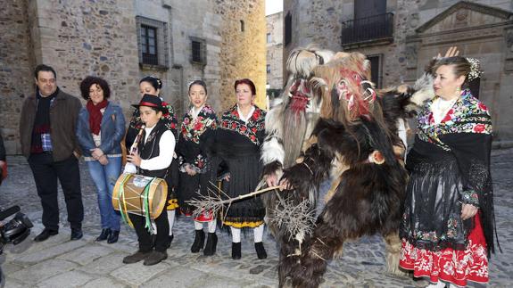 Las Carantoñas de Acehúche esperan a 4.000 visitantes