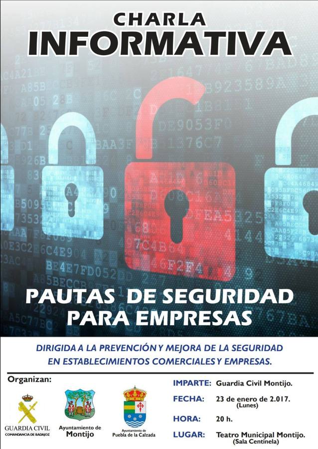 La Guardia Civil imparte una charla para mejorar la seguridad en empresas