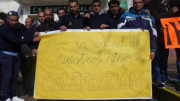 El colegio Gabriel y Galán lleva dos semanas sin calefacción