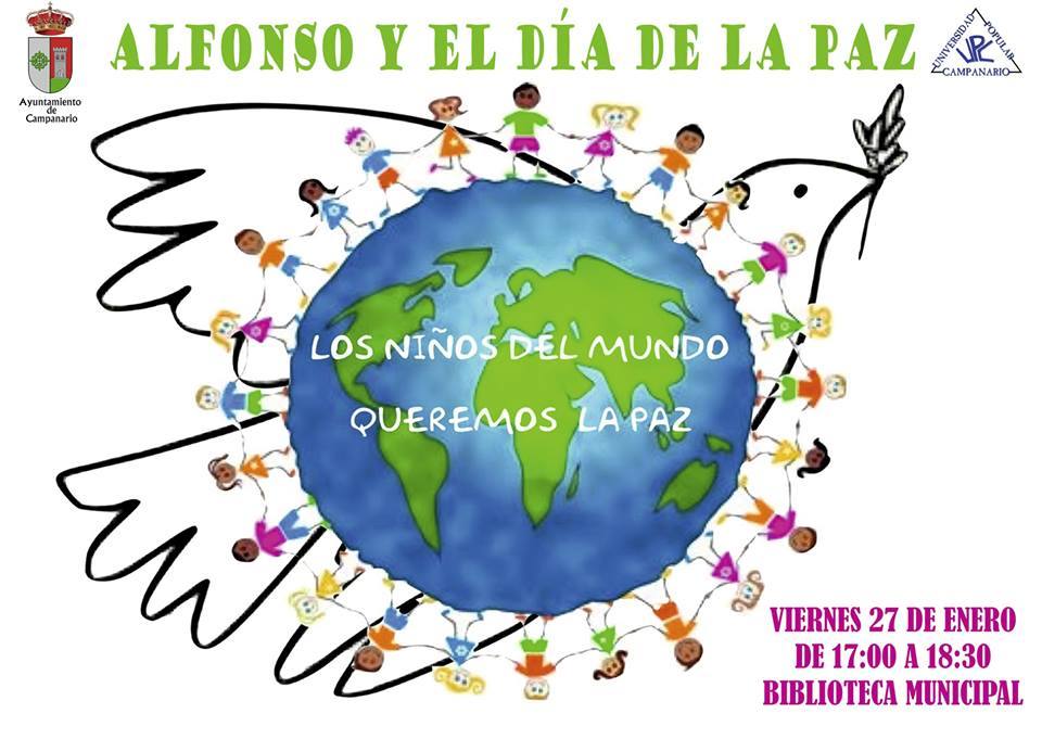 La biblioteca acoge hoy un cuentacuentos en torno al 'Día de la Paz'