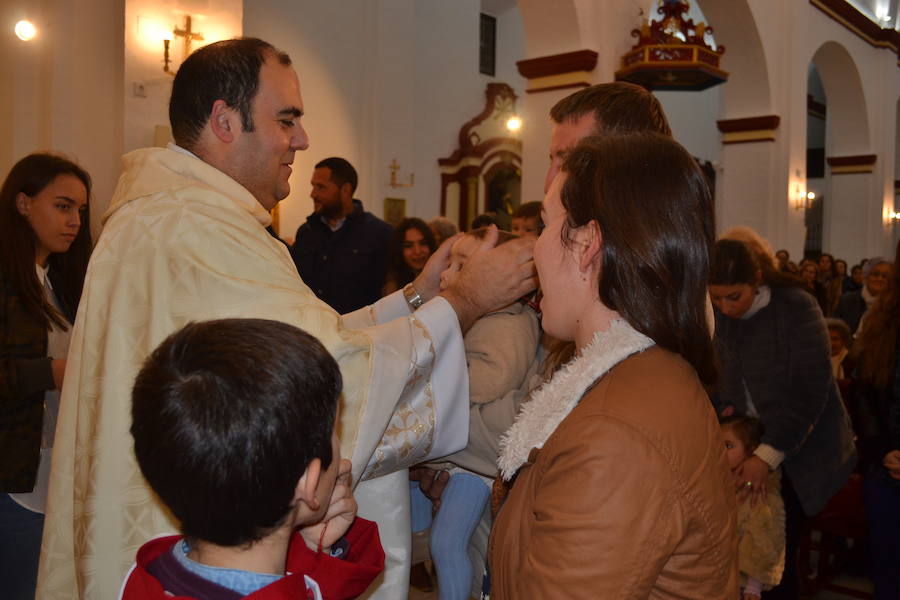 23 niños fueron presentados en el Templo el día de la Candelaria