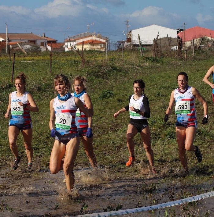 21 podiums en el Campeonato de Extremadura de campo a través