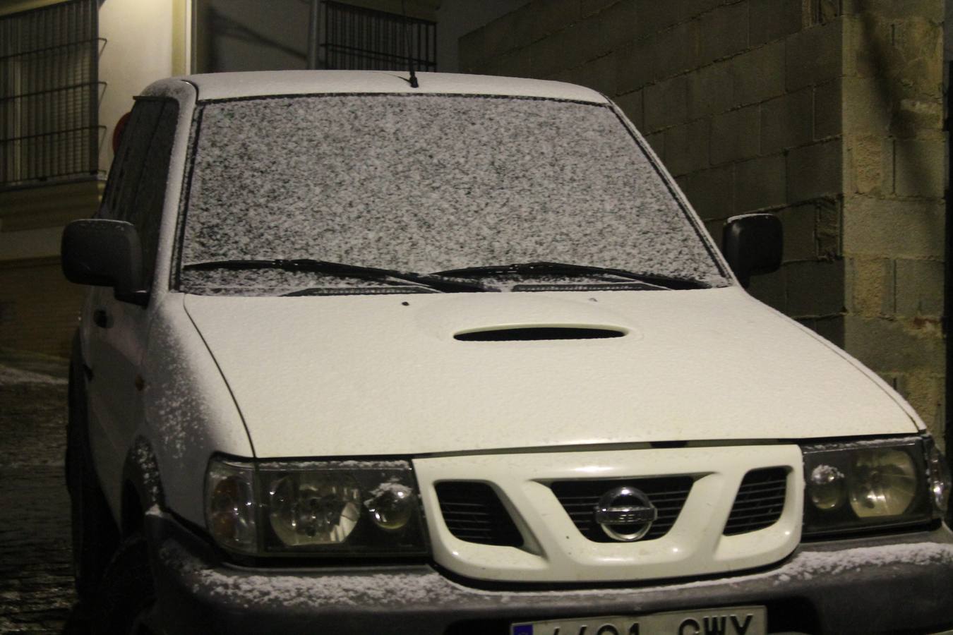 La cota de nieve se sitúa mañana en la localidad entre los 800 y los 900 metros