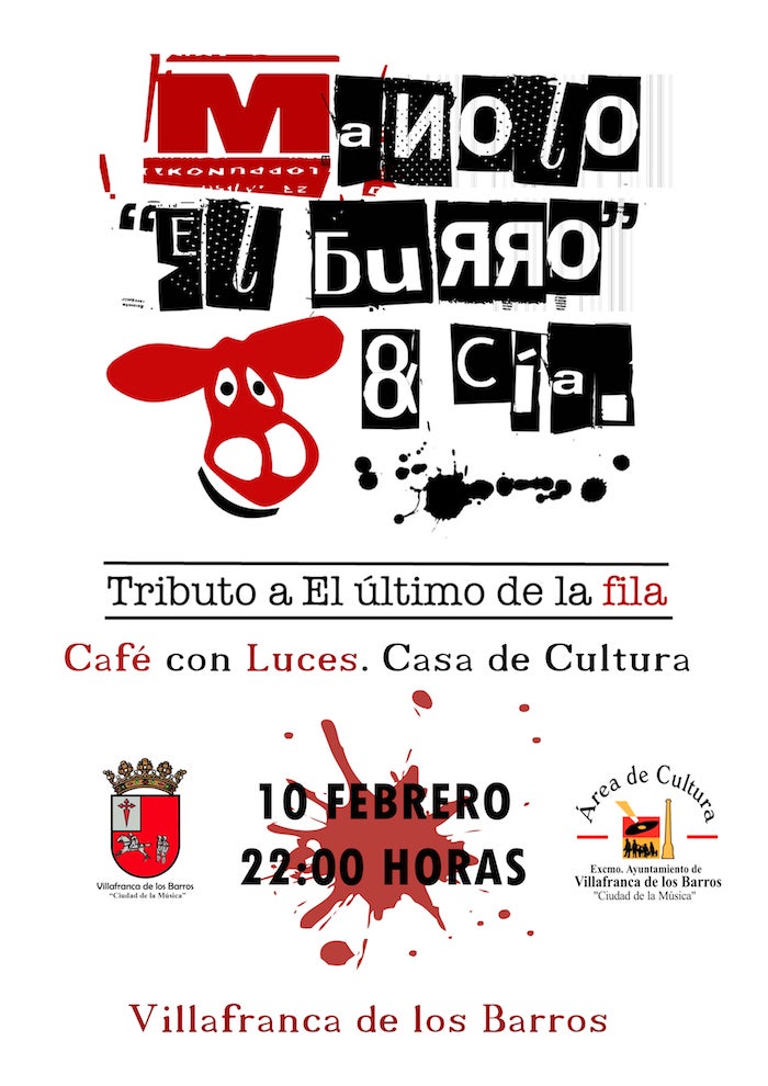 En el Café con Luces del viernes, tributo a 'El Último de la Fila' y Manolo García