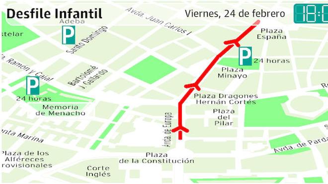 El Desfile Infantil será el viernes 24