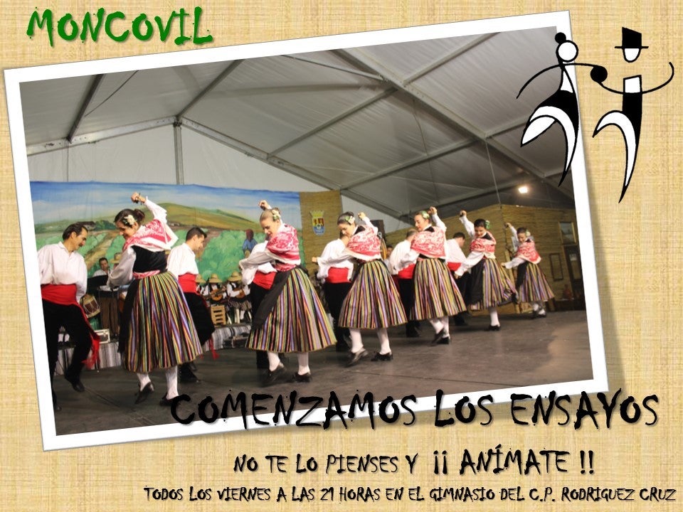 Moncovil comienza la temporada de ensayos para preparar las próximas actuaciones del grupo