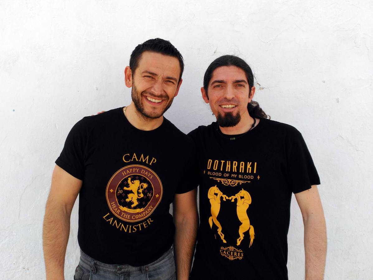 Pedro David Benítez y Manuel Prieto participan como extras en el rodaje de "Juego de Tronos"