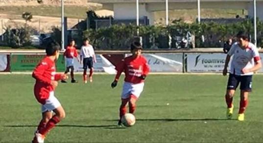 El alevín del 'Campa', Diego Díaz, preseleccionado por la selección extremeña sub-12