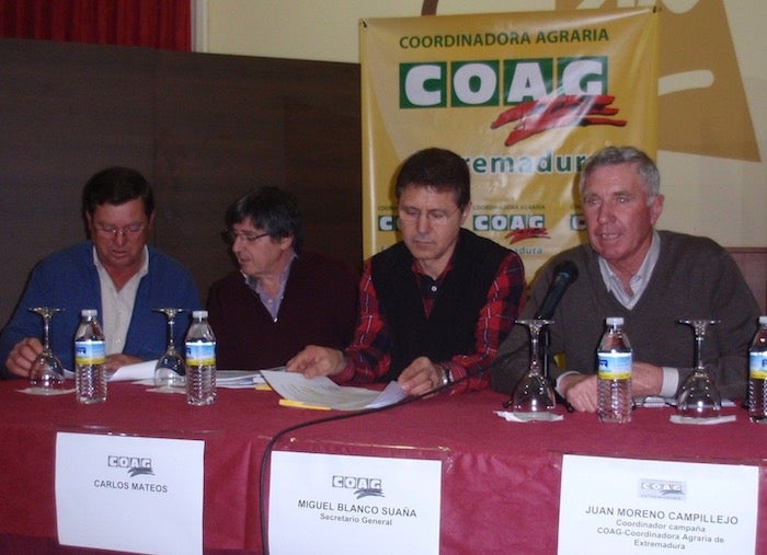 COAG-Coordinadora Agraria de Extremadura pide la modificación de criterios para el reparto de nuevas plantaciones de viñedo