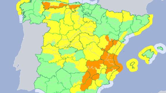 Vuelve la alerta amarilla por fuertes vientos a Extremadura
