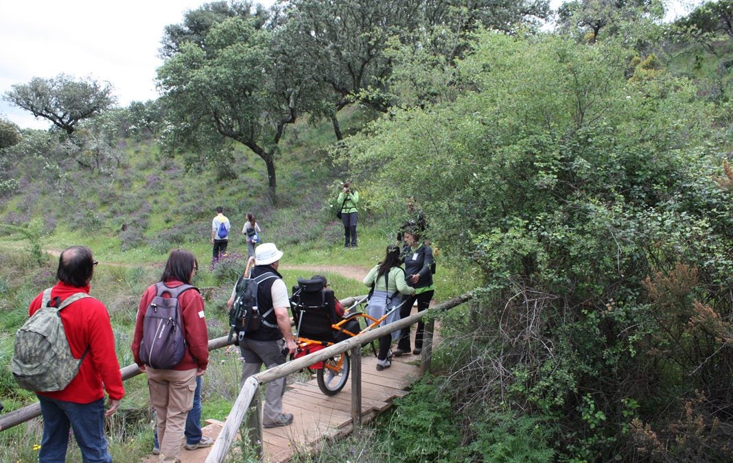 Los espacios naturales serán más accesibles para personas con discapacidad