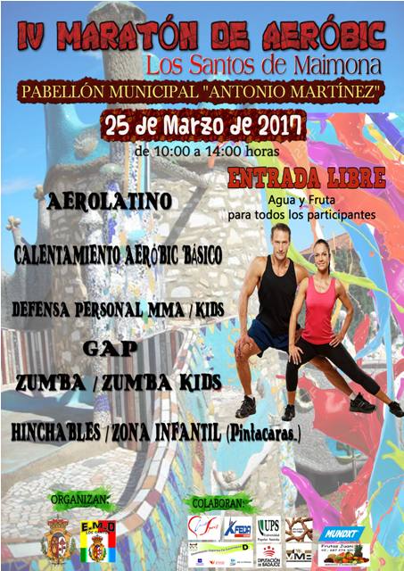 El próximo sábado se celebrará el IV Maraton de Aeróbic