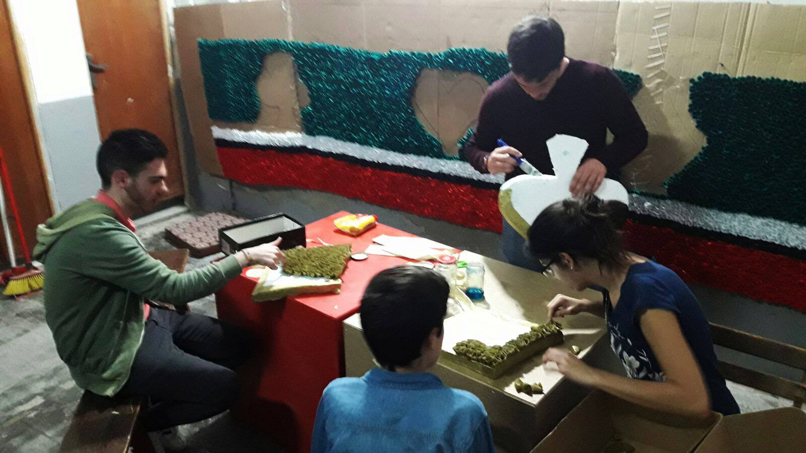 Ocho carrozas participarán en el desfile de la Romería de Piedraescrita